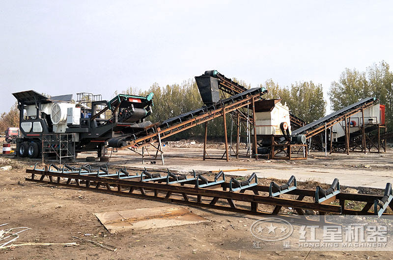 反击式破碎机在建现场实拍 反击式破碎机在建现场实拍