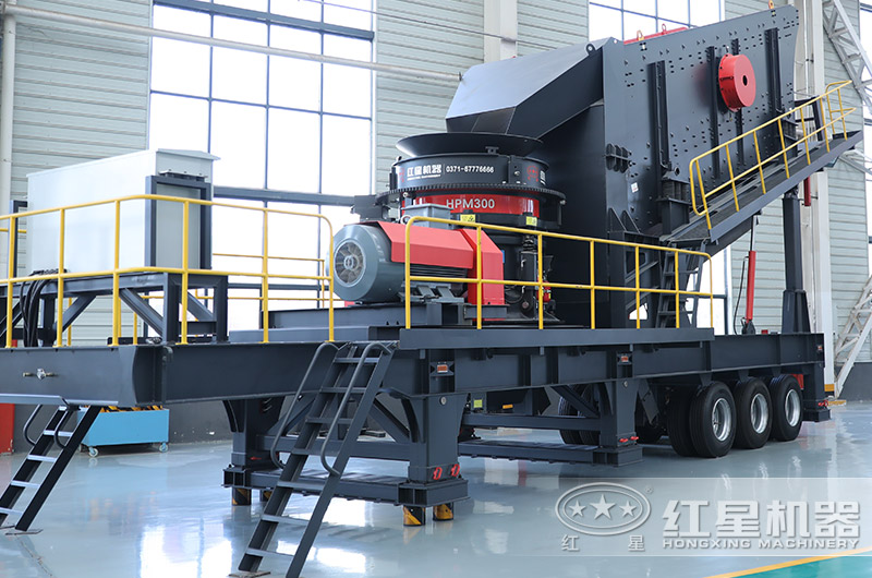 轮胎式移动破碎机 轮胎式移动破碎机