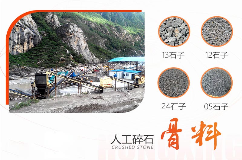 建筑用骨料破碎生产线现场 建筑用骨料破碎生产线现场