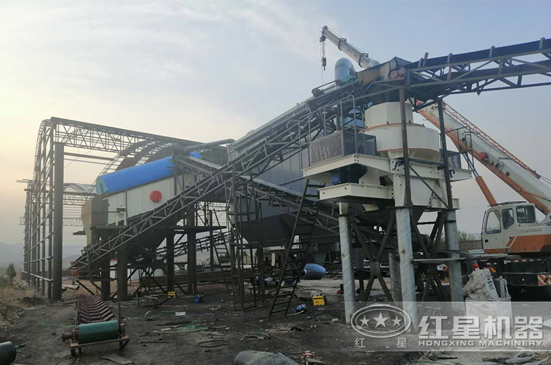 机制砂加工现场 机制砂加工现场