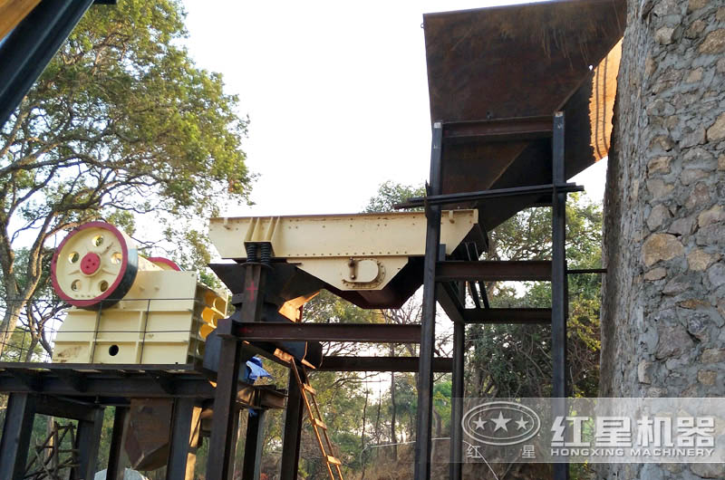 鄂破处理焦炭作业现场 鄂破处理焦炭作业现场