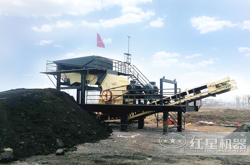 焦炭破碎现场实拍图 焦炭破碎现场实拍图