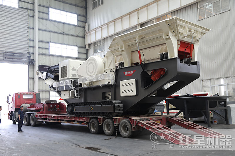 又一台履带移动式水泥块碎石机发货了 又一台履带移动式水泥块碎石机发货了