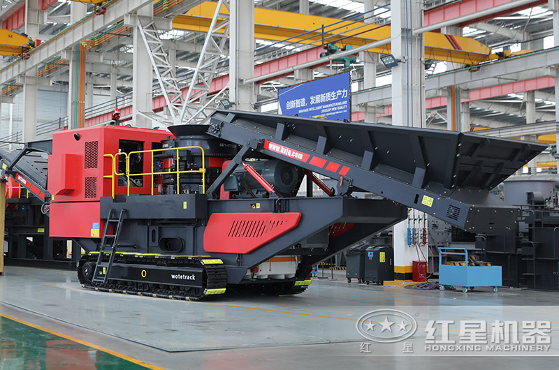 履带式移动破碎筛分站 履带式移动破碎筛分站