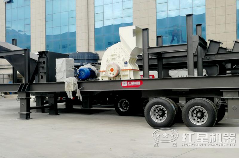 移动式片麻岩破碎机 移动式片麻岩破碎机