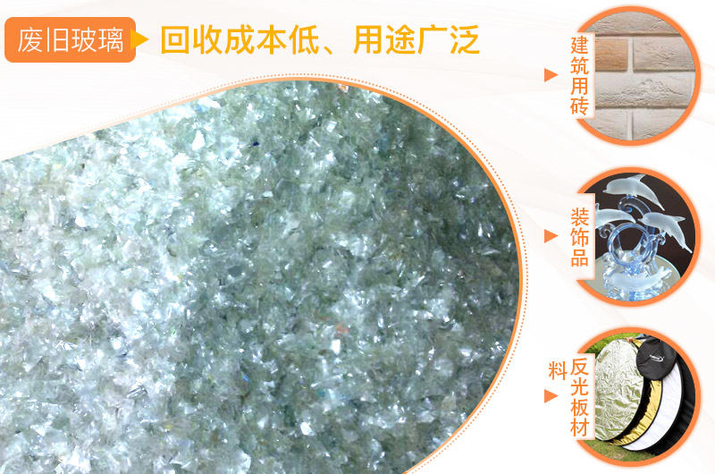 废玻璃再生利用 废玻璃再生利用