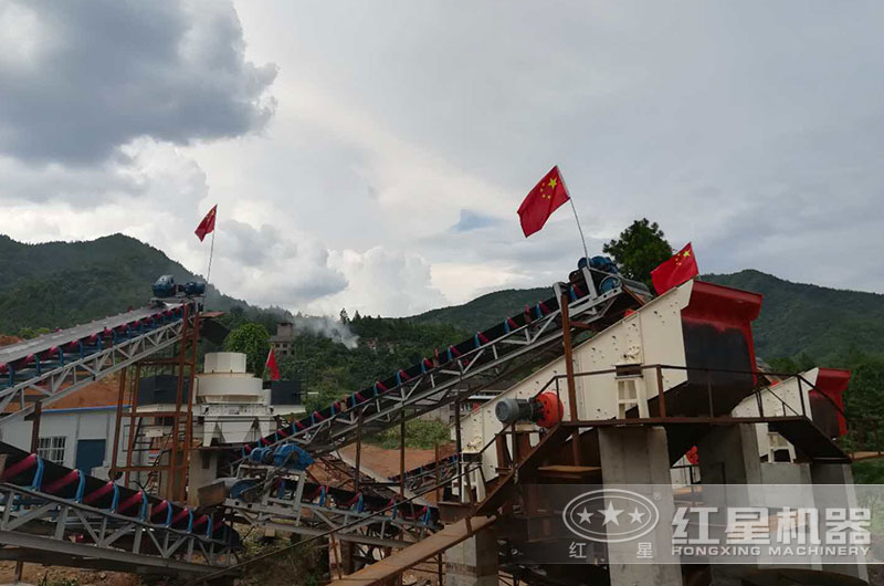 砂岩制砂现场 砂岩制砂现场