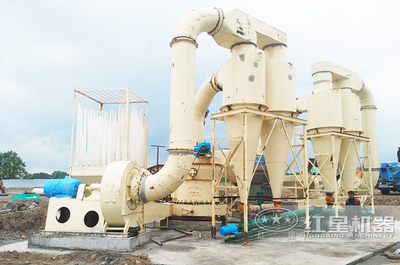 铝矾土磨粉生产线实拍图 铝矾土磨粉生产线实拍图