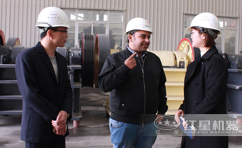 国外朋友用户来厂考察 国外朋友用户来厂考察