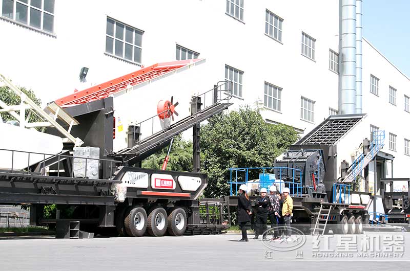 车载式移动振动筛 车载式移动振动筛