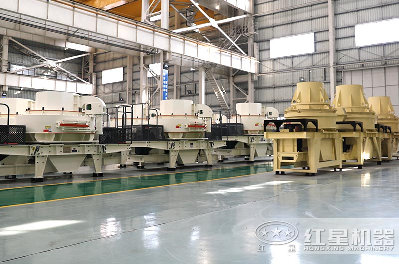 时产100-200吨制砂机机型号不同,价格不等