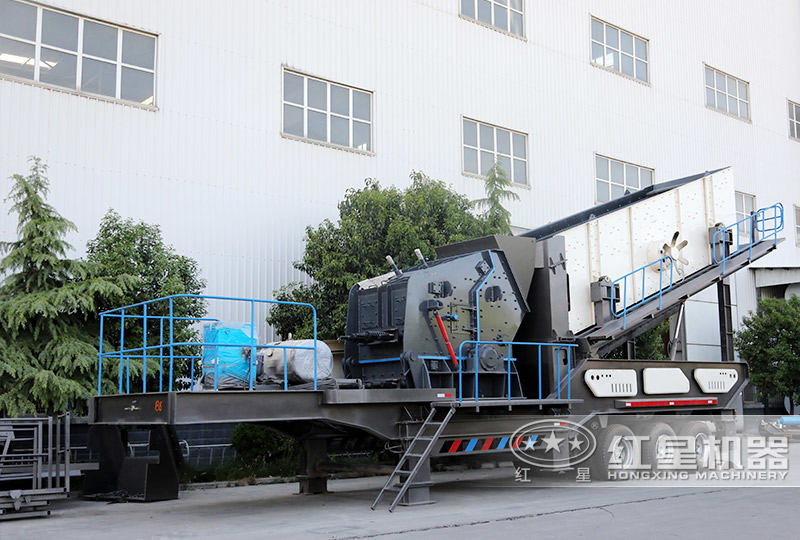 反击破移动破碎机:中低硬度物料专属