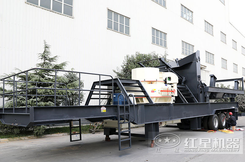 制砂机移动破碎机:制砂+筛分