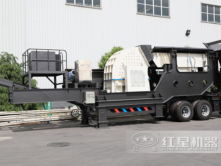 重锤式移动破碎机:减少成本40%