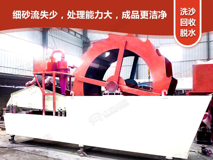 新型洗沙机洗净度高,效益好 新型洗沙机洗净度高,效益好