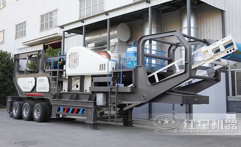 轮胎式移动破碎机图片 轮胎式移动破碎机图片