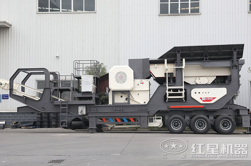 每小时200吨移动式破碎站 每小时200吨移动式破碎站