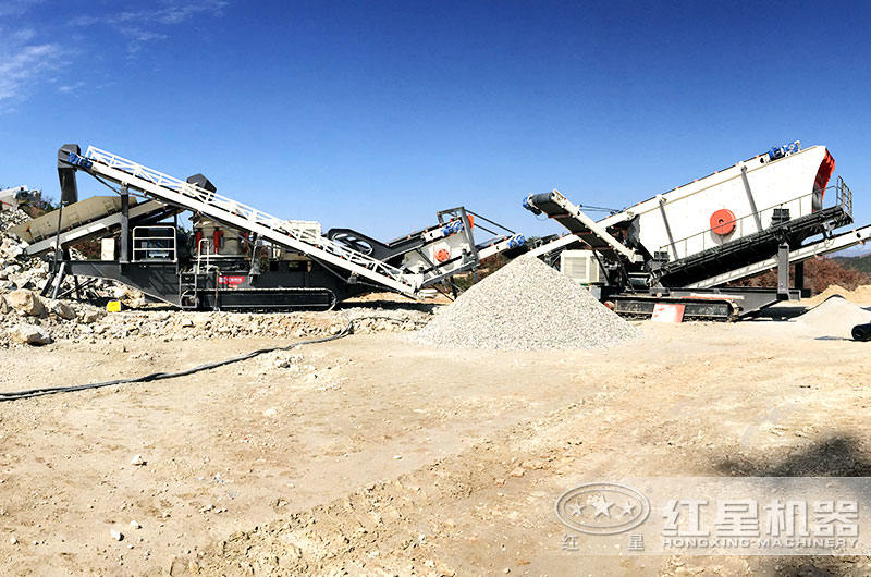 履带移动破碎机占地面较小、破碎效率高 履带移动破碎机占地面较小、破碎效率高