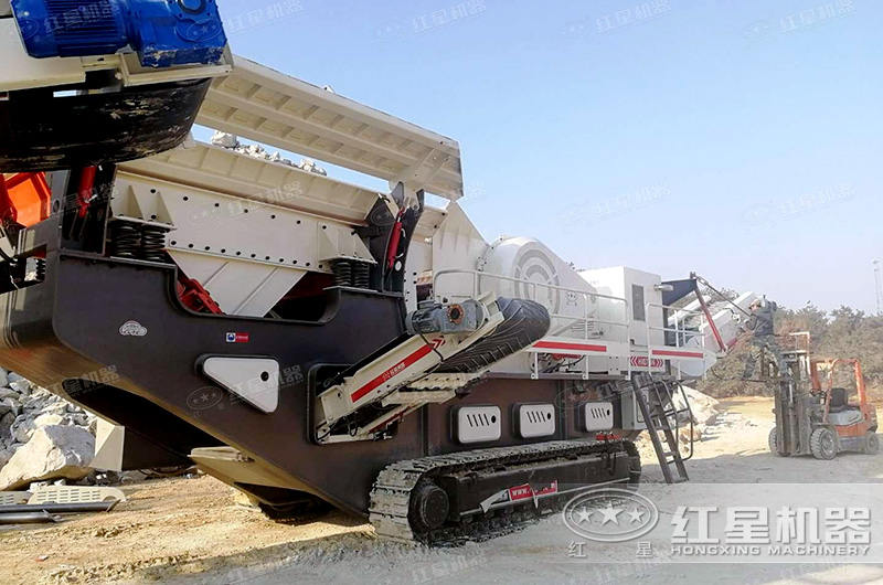 履带式破碎机自行移动、转场方便 履带式破碎机自行移动、转场方便