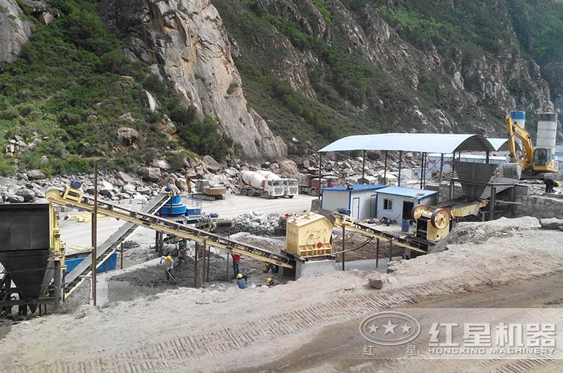 石子生产线时产200吨现场,让您一睹风采! 石子生产线时产200吨现场,让您一睹风采!