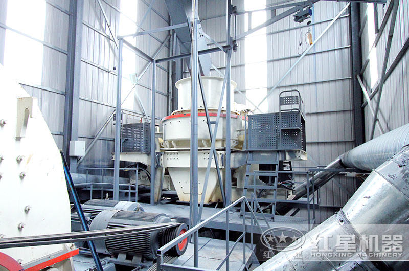 新型制砂机现场应用 新型制砂机现场应用