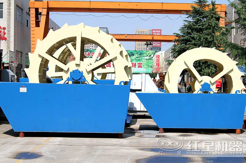 轮式洗砂机主要清洗5mm左右的物料 轮式洗砂机主要清洗5mm左右的物料