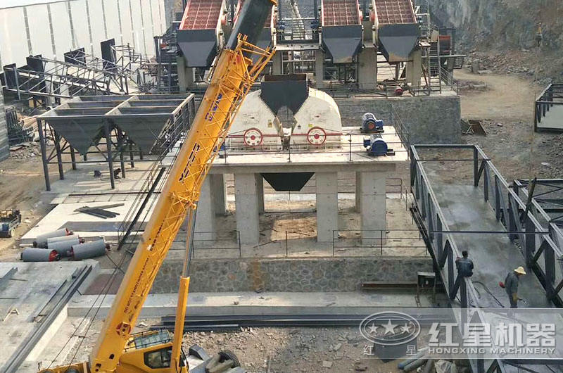 两台PCZ1615重锤式破碎机也可搭建日产6千吨的破碎生产线 两台PCZ1615重锤式破碎机也可搭建日产6千吨的破碎生产线