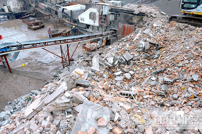 建筑垃圾处理现场 建筑垃圾处理现场