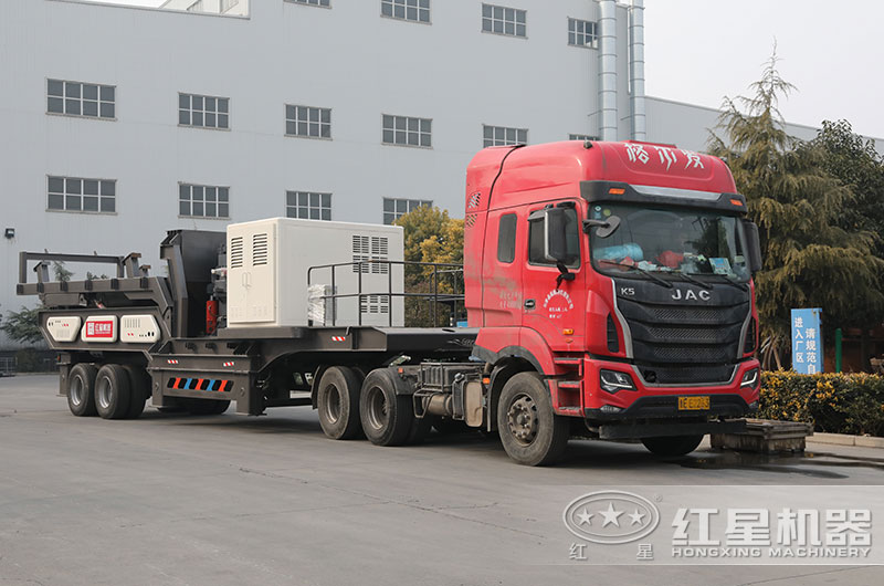 建筑垃圾处理设备发货图 建筑垃圾处理设备发货图