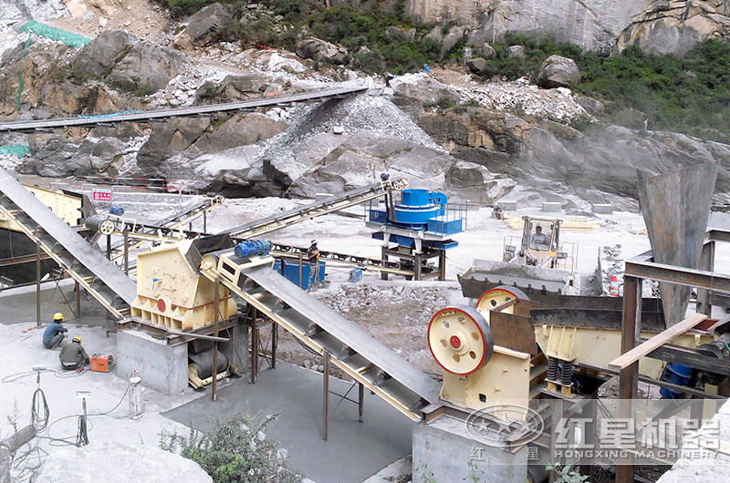 制砂生产现场 制砂生产现场