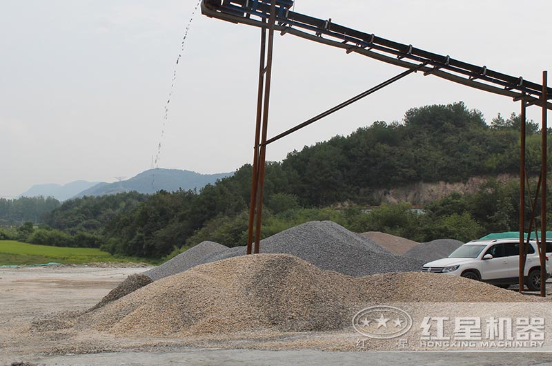 砂石生产现场 砂石生产现场
