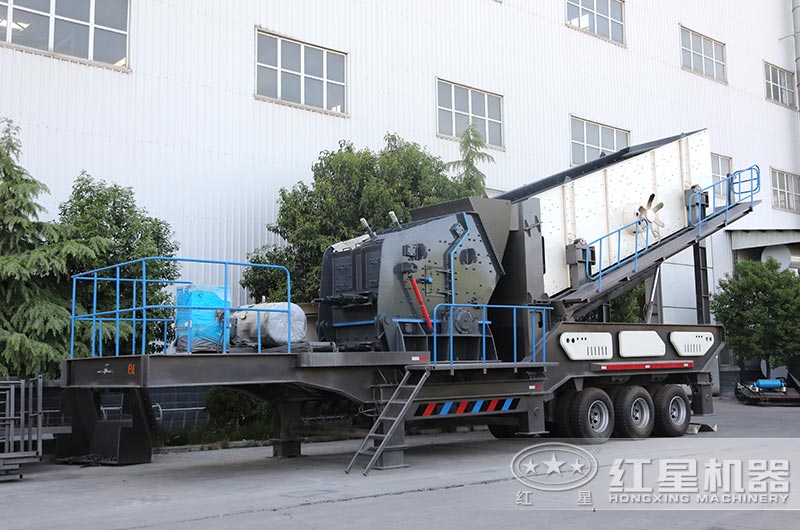 移动破碎站 — 行走方便,转场灵活 移动破碎站 — 行走方便,转场灵活