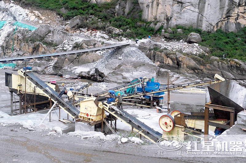 岩石制砂设备生产现场 岩石制砂设备生产现场