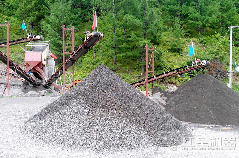 砂石生产现场 砂石生产现场