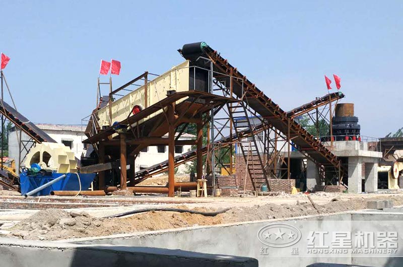 洗砂机生产现场图 洗砂机生产现场图