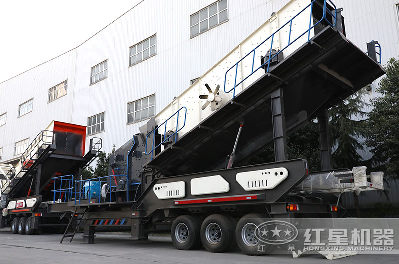 移动式水泥块破碎机厂区实拍图 移动式水泥块破碎机厂区实拍图