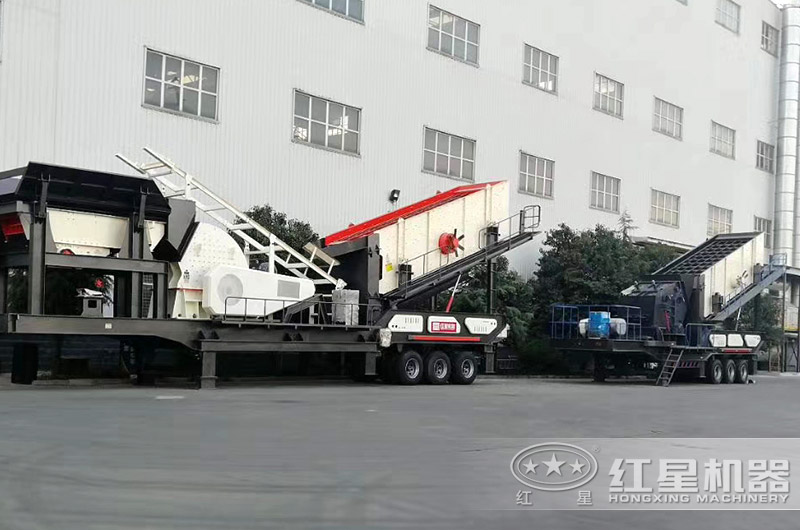 车载式移动破碎机厂区实拍大图 车载式移动破碎机厂区实拍大图