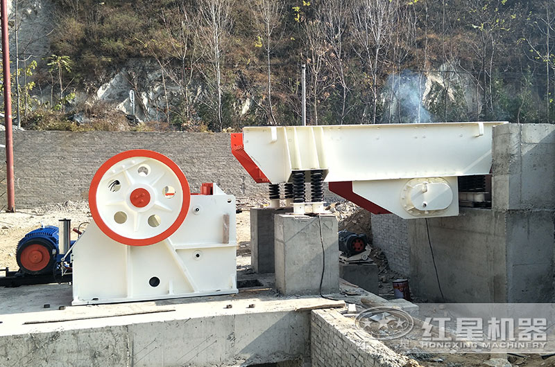 废旧玻璃加工设备生产现场 废旧玻璃加工设备生产现场