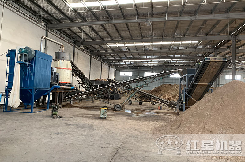 山东立式复合破碎机生产现场,封闭厂房,绿色环保 山东立式复合破碎机生产现场,封闭厂房,绿色环保