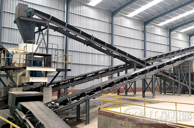 尾矿机制砂生产现场,封闭厂房,绿色环保 尾矿机制砂生产现场,封闭厂房,绿色环保