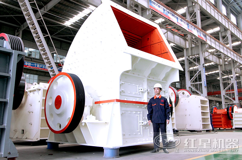 煤矸石锤破厂区图 煤矸石锤破厂区图