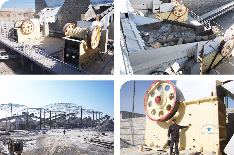 颚式破碎机作业现场合集 颚式破碎机作业现场合集