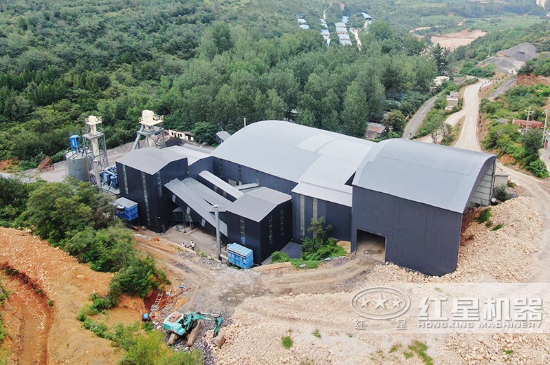 全封闭砂石厂 全封闭砂石厂