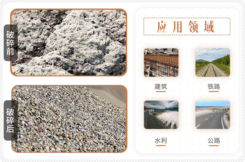 花岗岩破碎后应用 花岗岩破碎后应用