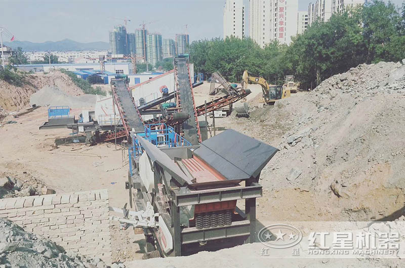 城市混凝土破碎现场 城市混凝土破碎现场