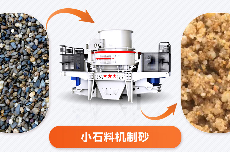 小石料制砂转化 小石料制砂转化